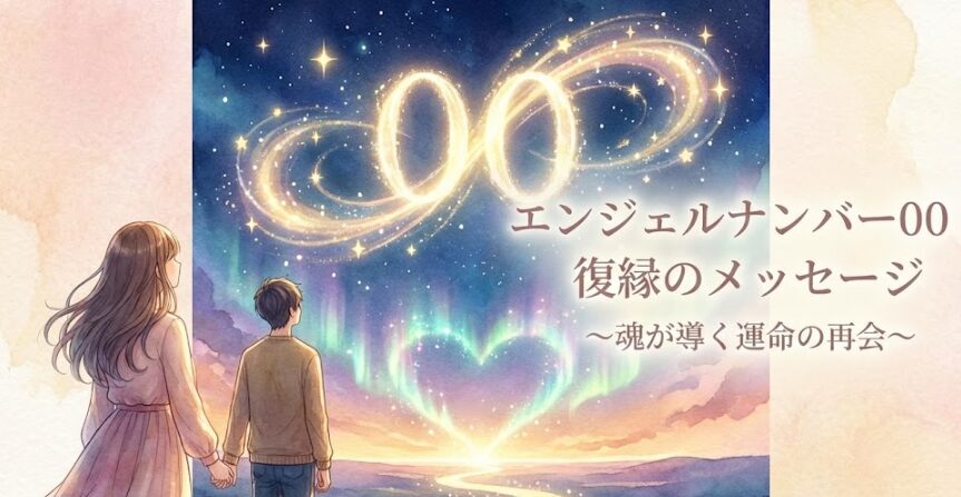 エンジェルナンバー00の復縁の意味