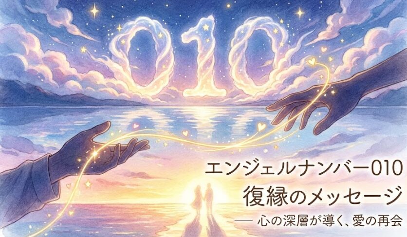 エンジェルナンバー010の復縁の意味