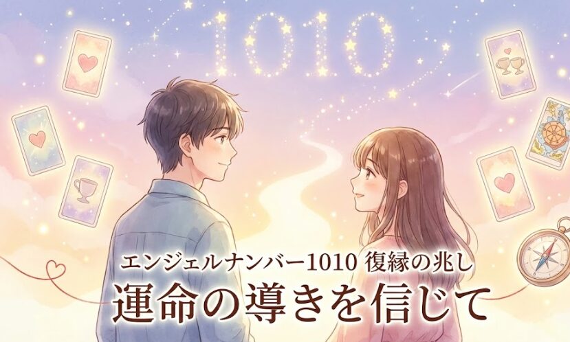 エンジェルナンバー1010の復縁の意味
