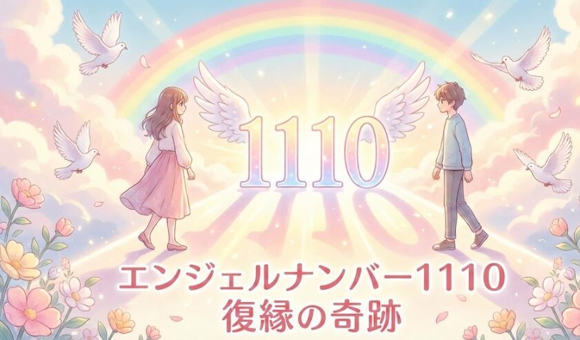 エンジェルナンバー1110の復縁の意味