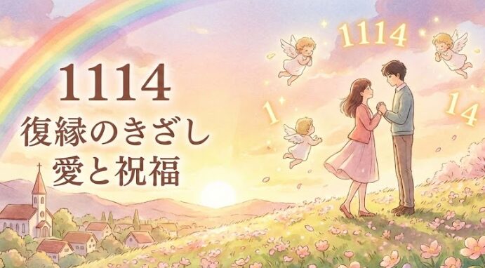 エンジェルナンバー1114の復縁の意味