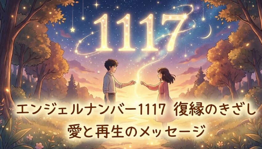 エンジェルナンバー1117の復縁の意味