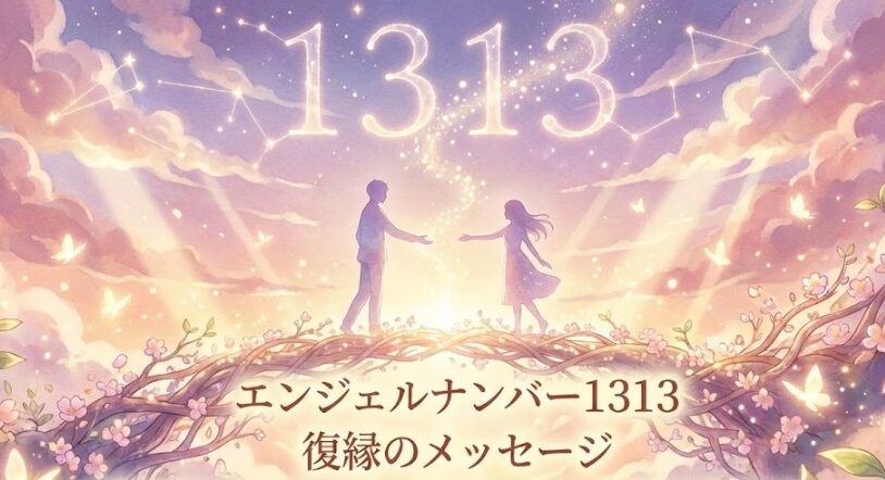 エンジェルナンバー1313の復縁の意味
