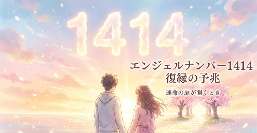 エンジェルナンバー1414の復縁の意味