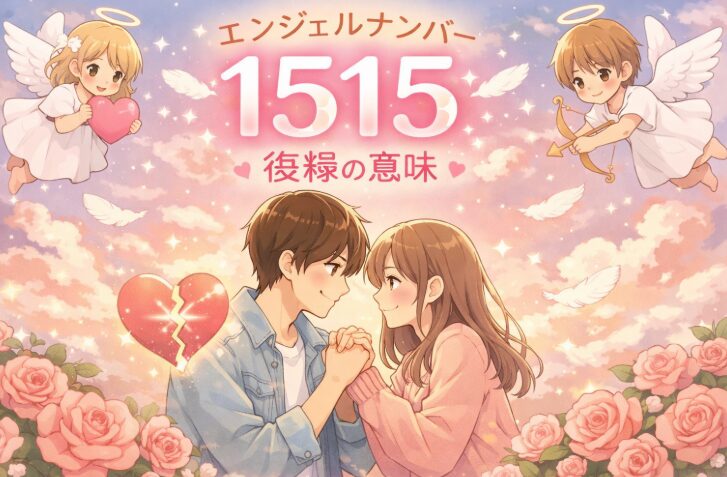 エンジェルナンバー1515の復縁の意味