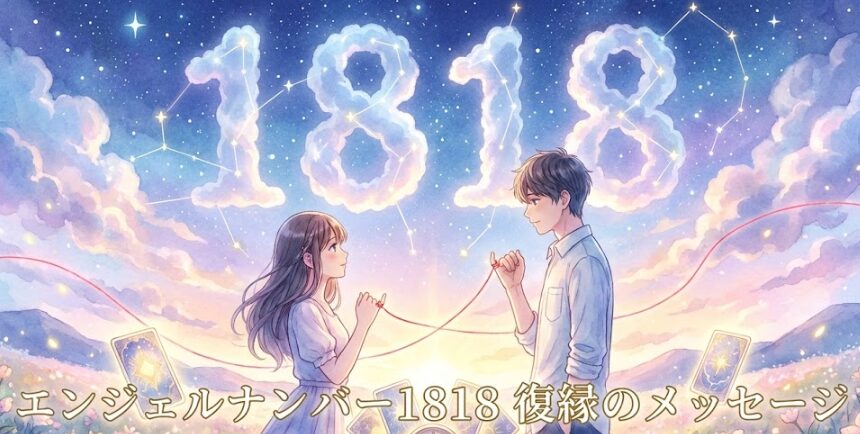 エンジェルナンバー1818の復縁の意味
