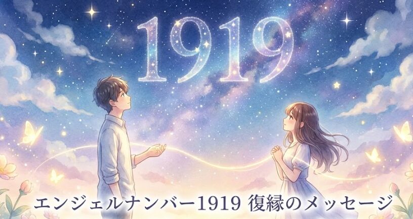 エンジェルナンバー1919の復縁の意味