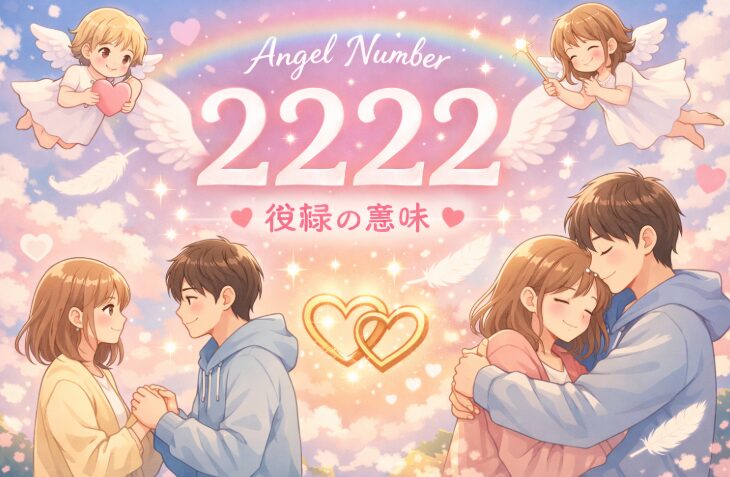 エンジェルナンバー2222の復縁の意味