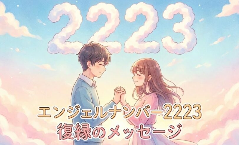エンジェルナンバー2223の復縁の意味