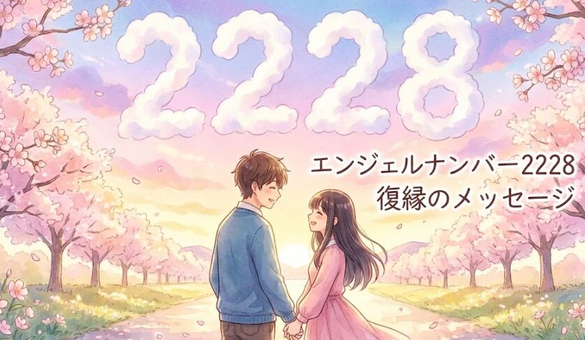 エンジェルナンバー2228の復縁の意味
