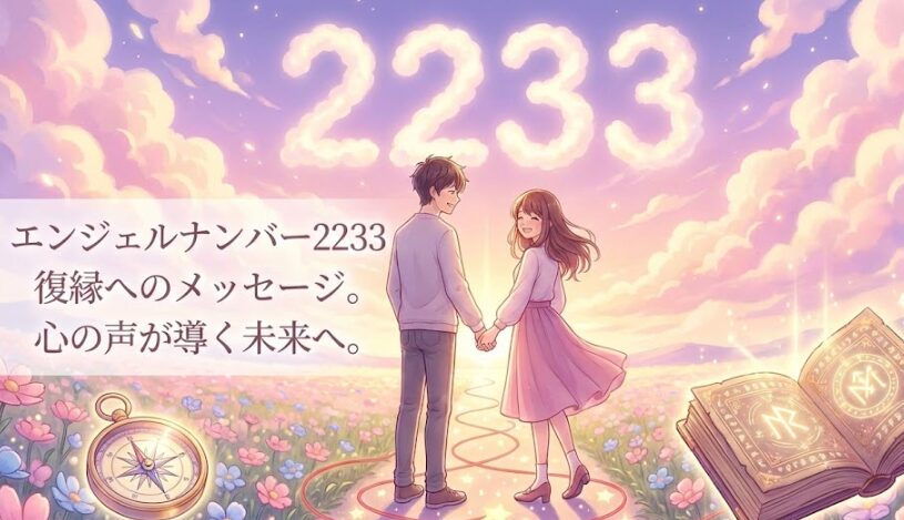 エンジェルナンバー2233の復縁の意味