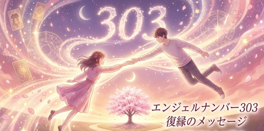 エンジェルナンバー303の復縁の意味
