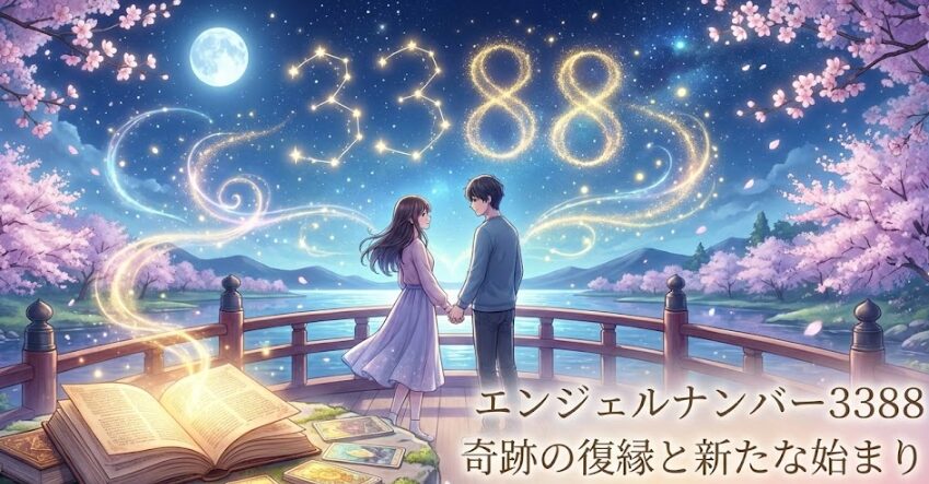 エンジェルナンバー3388の復縁の意味