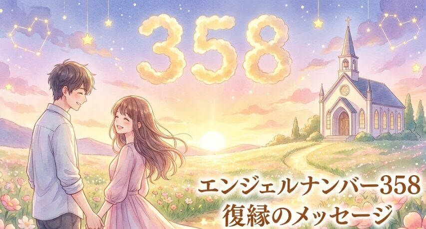 エンジェルナンバー358の復縁の意味