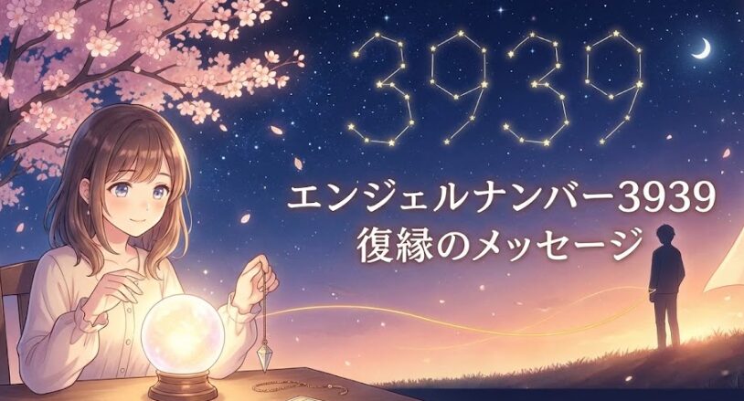 エンジェルナンバー3939の復縁の意味