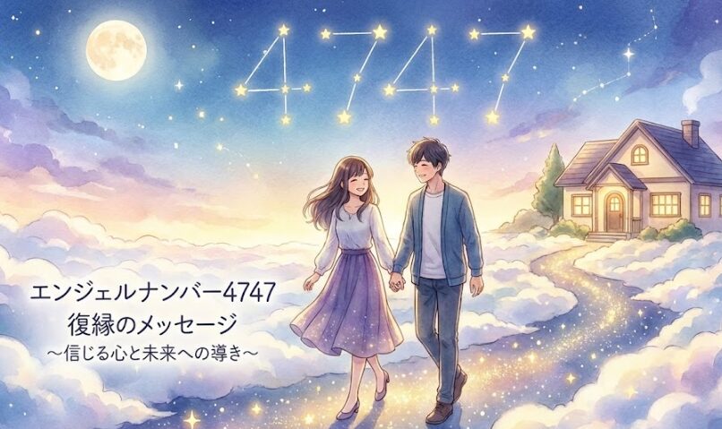 エンジェルナンバー4747の復縁の意味