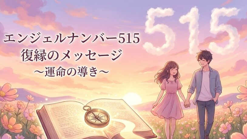 エンジェルナンバー515の復縁の意味