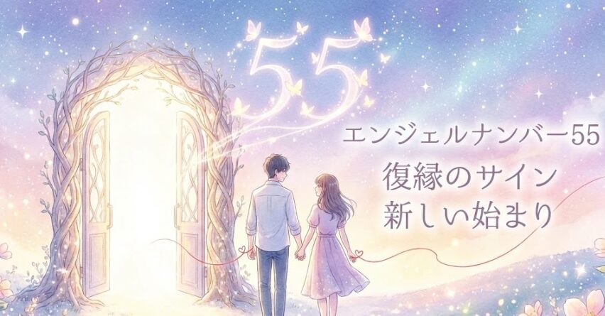 エンジェルナンバー55の復縁の意味