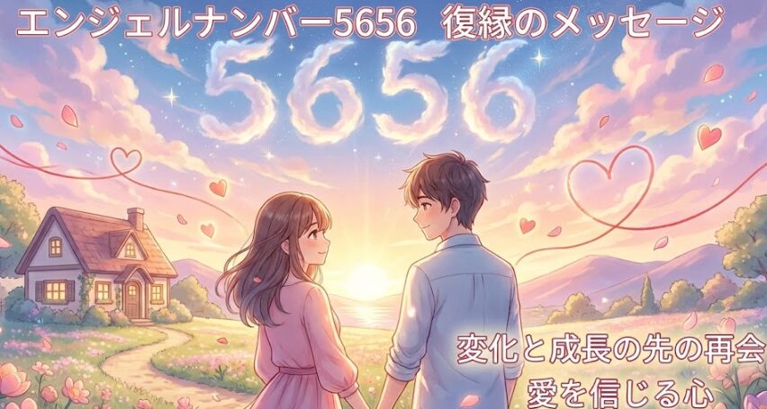 エンジェルナンバー5656の復縁の意味