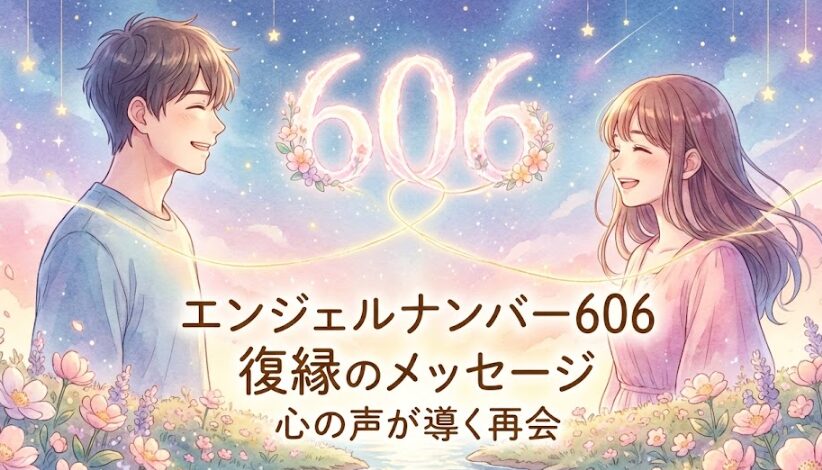 エンジェルナンバー606の復縁の意味