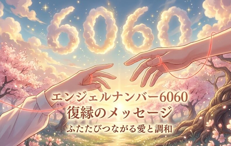 エンジェルナンバー6060の復縁の意味