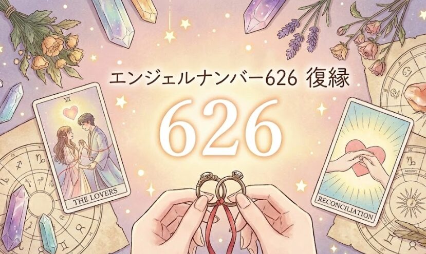 エンジェルナンバー626の復縁の意味