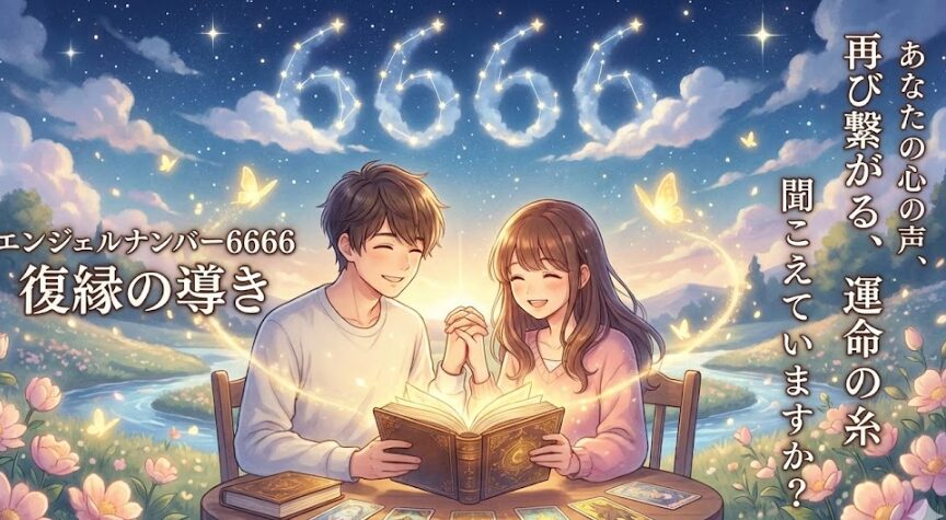 エンジェルナンバー6666の復縁の意味